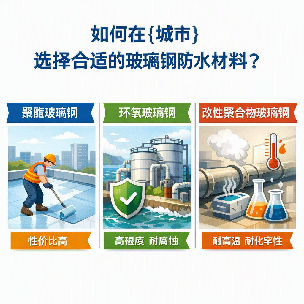 如何在昌江选择合适的玻璃钢防水材料？