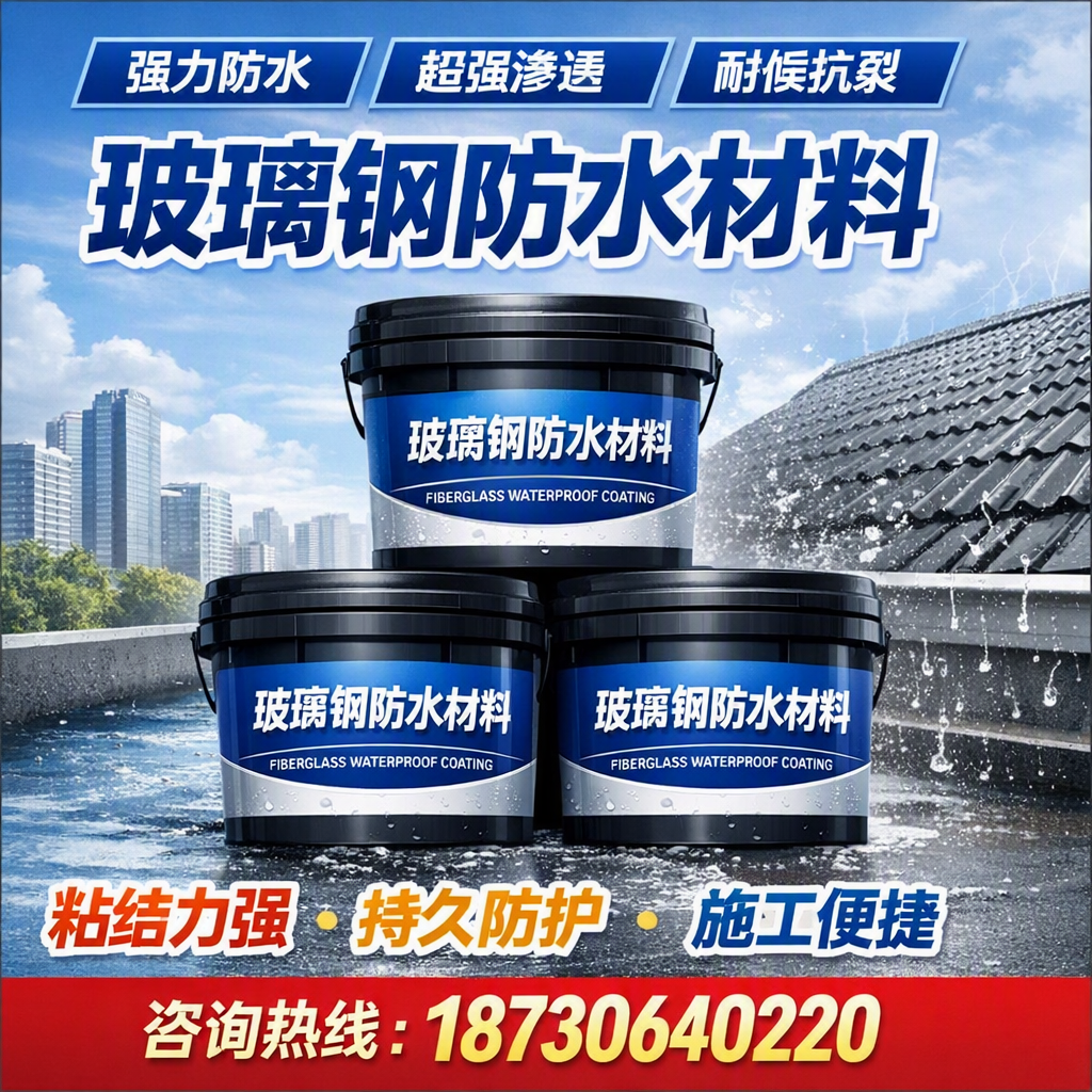 了解玻璃钢防水材料的市场趋势,昌江 企业不可不知